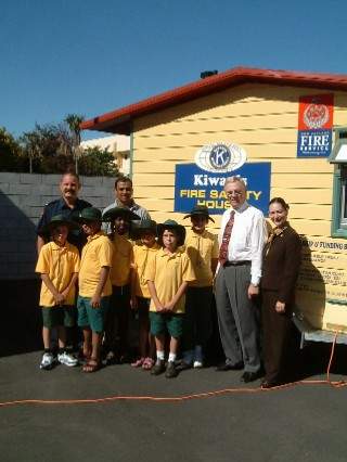 President at Fire House