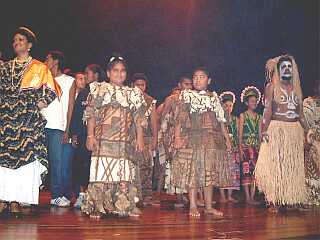 Cultural show performers