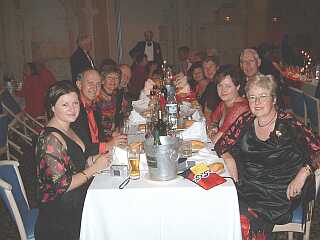 Takapuna Club's table