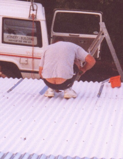 Putting on the roof