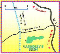 Location of Yarndley's Bush